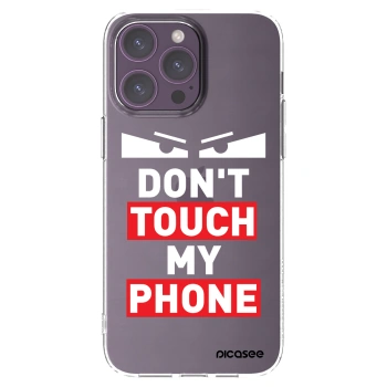 Picasee silikonový průhledný obal pro Apple iPhone 14 Pro Max - Shadow Eye - Transparent