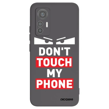 Picasee silikonový černý obal pro Xiaomi 12 Lite - Shadow Eye - Transparent