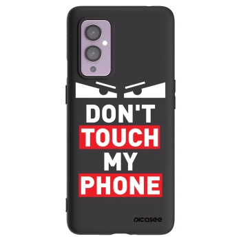 Picasee silikonový černý obal pro OnePlus 9 - Shadow Eye - Transparent