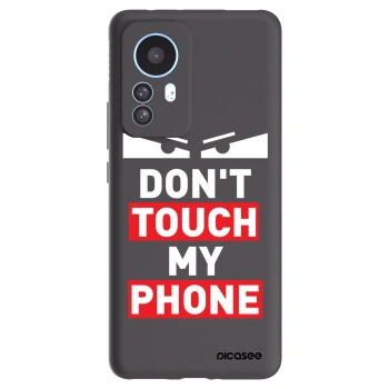 Picasee silikonový černý obal pro Xiaomi 12T Pro - Shadow Eye - Transparent