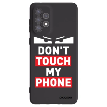 Picasee silikonový černý obal pro Samsung Galaxy A73 5G - Shadow Eye - Transparent