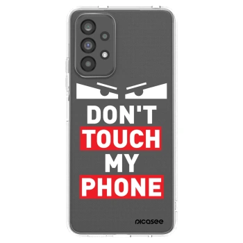 Picasee silikonový průhledný obal pro Samsung Galaxy A73 5G - Shadow Eye - Transparent