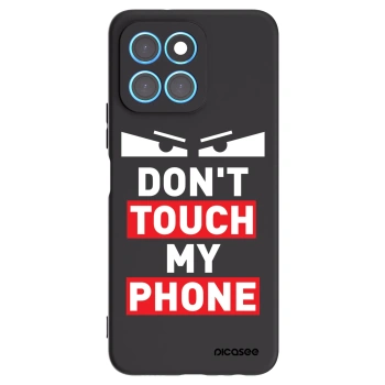 Picasee silikonový černý obal pro Honor X6 - Shadow Eye - Transparent
