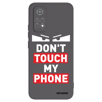Picasee silikonový černý obal pro Xiaomi Redmi Note 11S 5G - Shadow Eye - Transparent