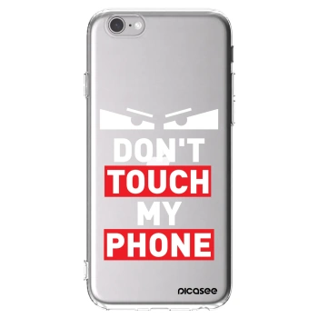 Picasee silikonový průhledný obal pro Apple iPhone 6/6S - Shadow Eye - Transparent