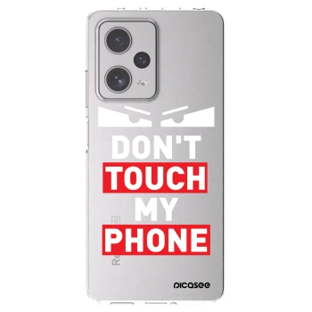 Picasee silikonový průhledný obal pro Xiaomi Redmi Note 12 Pro+ 5G - Shadow Eye - Transparent