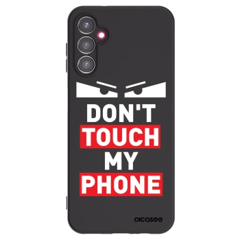 Picasee silikonový černý obal pro Samsung Galaxy A14 4G A145R - Shadow Eye - Transparent