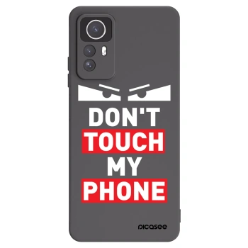Picasee silikonový černý obal pro Xiaomi Redmi Note 12S - Shadow Eye - Transparent