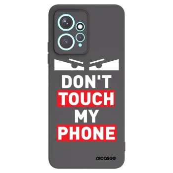 Picasee silikonový černý obal pro Xiaomi Redmi Note 12 4G - Shadow Eye - Transparent