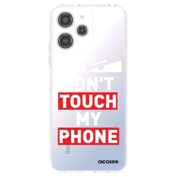 Picasee silikonový průhledný obal pro Xiaomi Redmi 12 4G - Shadow Eye - Transparent