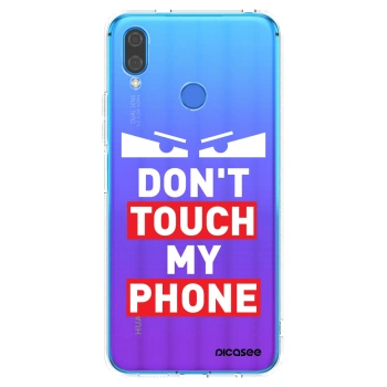 Picasee silikonový průhledný obal pro Huawei Nova 3i - Shadow Eye - Transparent