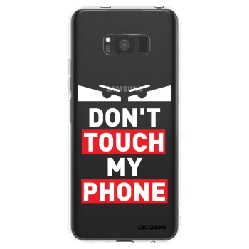 Picasee silikonový průhledný obal pro Samsung Galaxy S8 G950F - Shadow Eye - Transparent