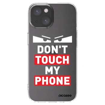 Picasee silikonový průhledný obal pro Apple iPhone 15 - Shadow Eye - Transparent