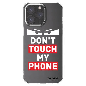 Picasee silikonový průhledný obal pro Apple iPhone 15 Pro Max - Shadow Eye - Transparent