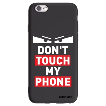 Picasee silikonový černý obal pro Apple iPhone 6/6S - Shadow Eye - Transparent