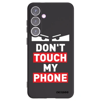 Picasee silikonový černý obal pro Samsung Galaxy S24+ S926B 5G - Shadow Eye - Transparent