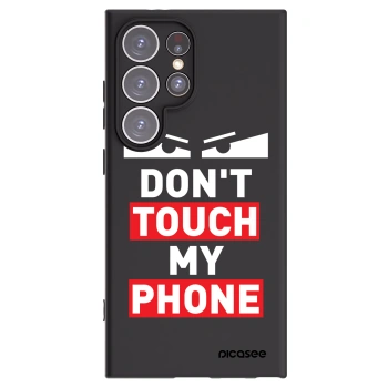Picasee silikonový černý obal pro Samsung Galaxy S24 Ultra S928B 5G - Shadow Eye - Transparent