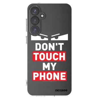Picasee silikonový průhledný obal pro Samsung Galaxy S23 FE S711B - Shadow Eye - Transparent