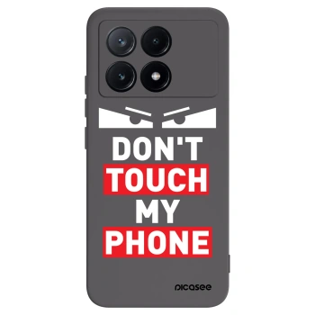 Picasee silikonový černý obal pro Xiaomi Poco X6 Pro - Shadow Eye - Transparent
