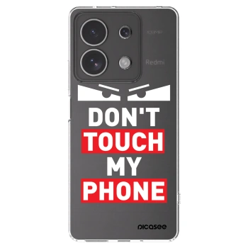 Picasee silikonový průhledný obal pro Xiaomi Redmi Note 13 4G - Shadow Eye - Transparent