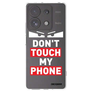 Picasee silikonový průhledný obal pro Xiaomi Redmi Note 13 Pro 4G - Shadow Eye - Transparent