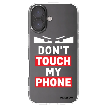 Picasee silikonový průhledný obal pro Apple iPhone 16 - Shadow Eye - Transparent