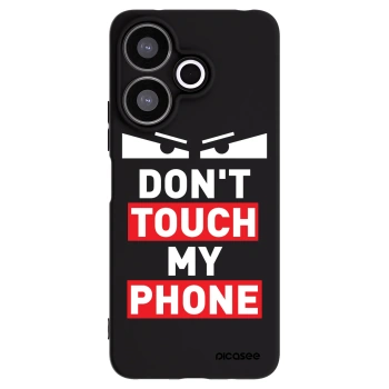 Picasee silikonový černý obal pro Xiaomi Redmi 13 4G - Shadow Eye - Transparent