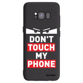 Picasee silikonový černý obal pro Samsung Galaxy S8 G950F - Shadow Eye - Transparent