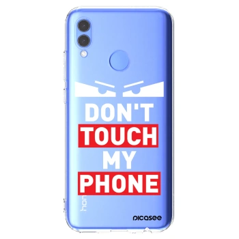 Picasee silikonový průhledný obal pro Honor 10 Lite - Shadow Eye - Transparent