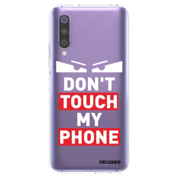 Picasee silikonový průhledný obal pro Xiaomi Mi 9 - Shadow Eye - Transparent