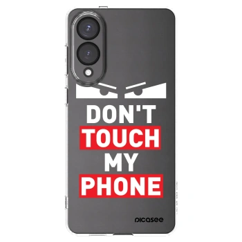 Picasee silikonový průhledný obal pro Samsung Galaxy S25 Edge 5G - Shadow Eye - Transparent