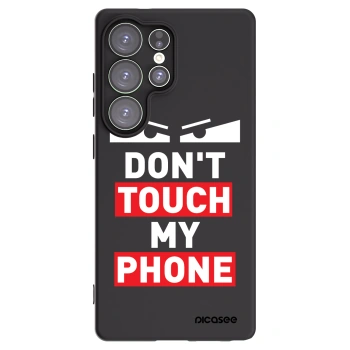 Picasee silikonový černý obal pro Samsung Galaxy S25 Ultra 5G - Shadow Eye - Transparent