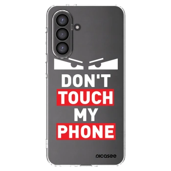 Picasee silikonový průhledný obal pro Samsung Galaxy A36 5G - Shadow Eye - Transparent