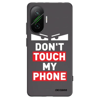 Picasee silikonový černý obal pro Xiaomi Poco F7 5G - Shadow Eye - Transparent