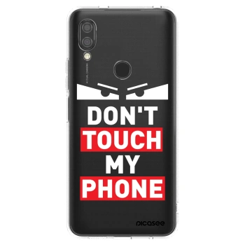 Picasee silikonový průhledný obal pro Xiaomi Redmi 7 - Shadow Eye - Transparent