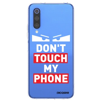 Picasee silikonový průhledný obal pro Xiaomi Mi 9 SE - Shadow Eye - Transparent