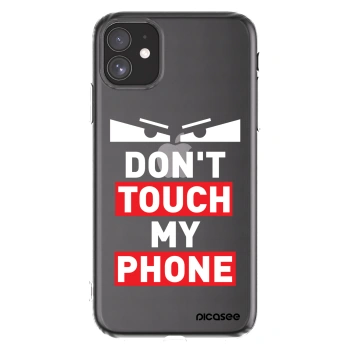 Picasee silikonový průhledný obal pro Apple iPhone 11 - Shadow Eye - Transparent