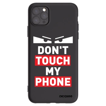 Picasee silikonový černý obal pro Apple iPhone 11 Pro Max - Shadow Eye - Transparent