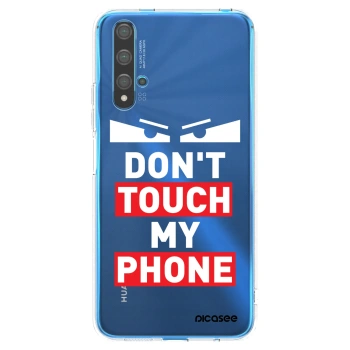 Picasee silikonový průhledný obal pro Huawei Nova 5T - Shadow Eye - Transparent