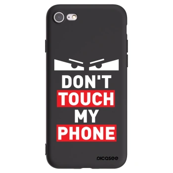 Picasee silikonový černý obal pro Apple iPhone SE 2020 - Shadow Eye - Transparent