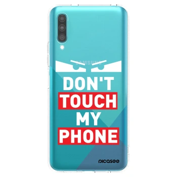 Picasee silikonový průhledný obal pro Samsung Galaxy A30s A307F - Shadow Eye - Transparent