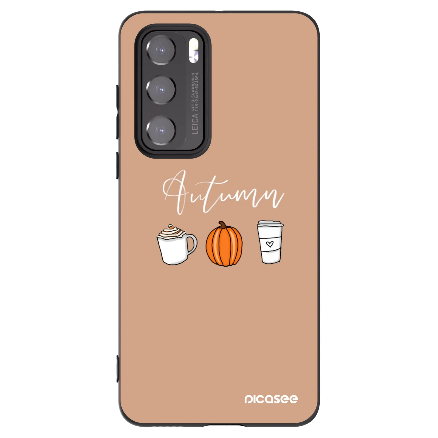 Picasee silikonový černý obal pro Huawei P40 - Autumn