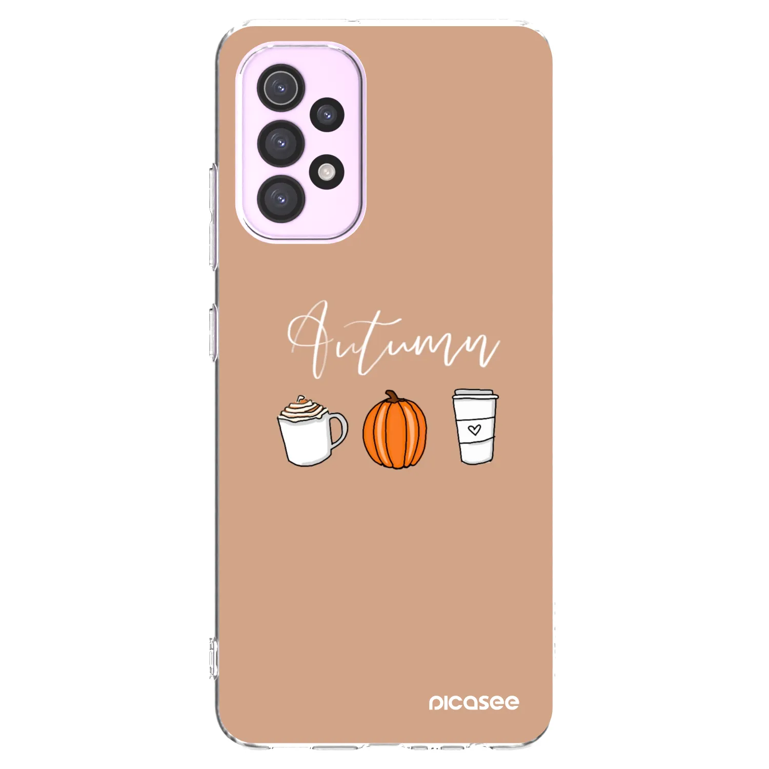 Picasee silikonový průhledný obal pro Samsung Galaxy A32 5G A326B - Autumn