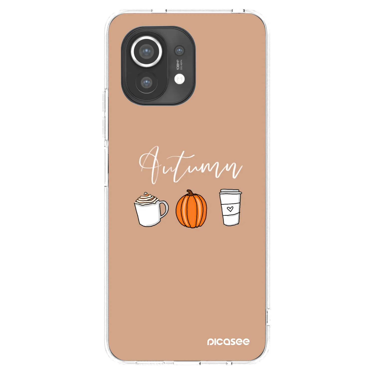 Picasee silikonový průhledný obal pro Xiaomi Mi 11 - Autumn