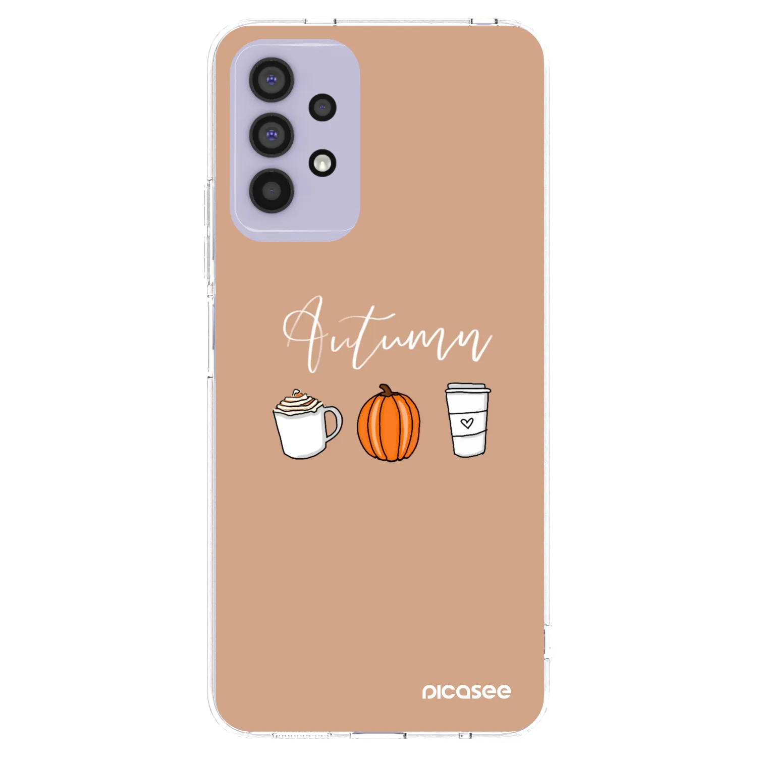 Picasee silikonový průhledný obal pro Samsung Galaxy A32 4G SM-A325F - Autumn