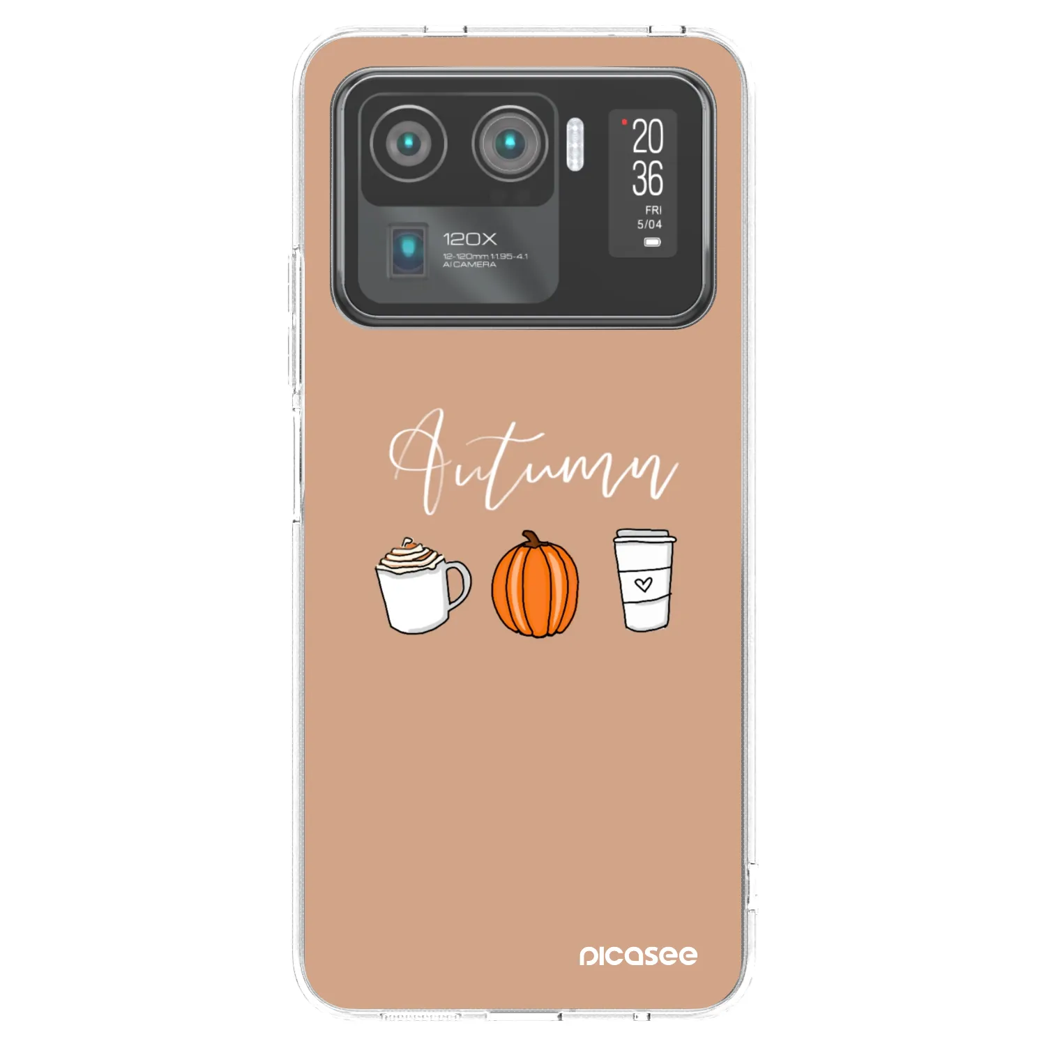 Picasee silikonový průhledný obal pro Xiaomi Mi 11 Ultra - Autumn
