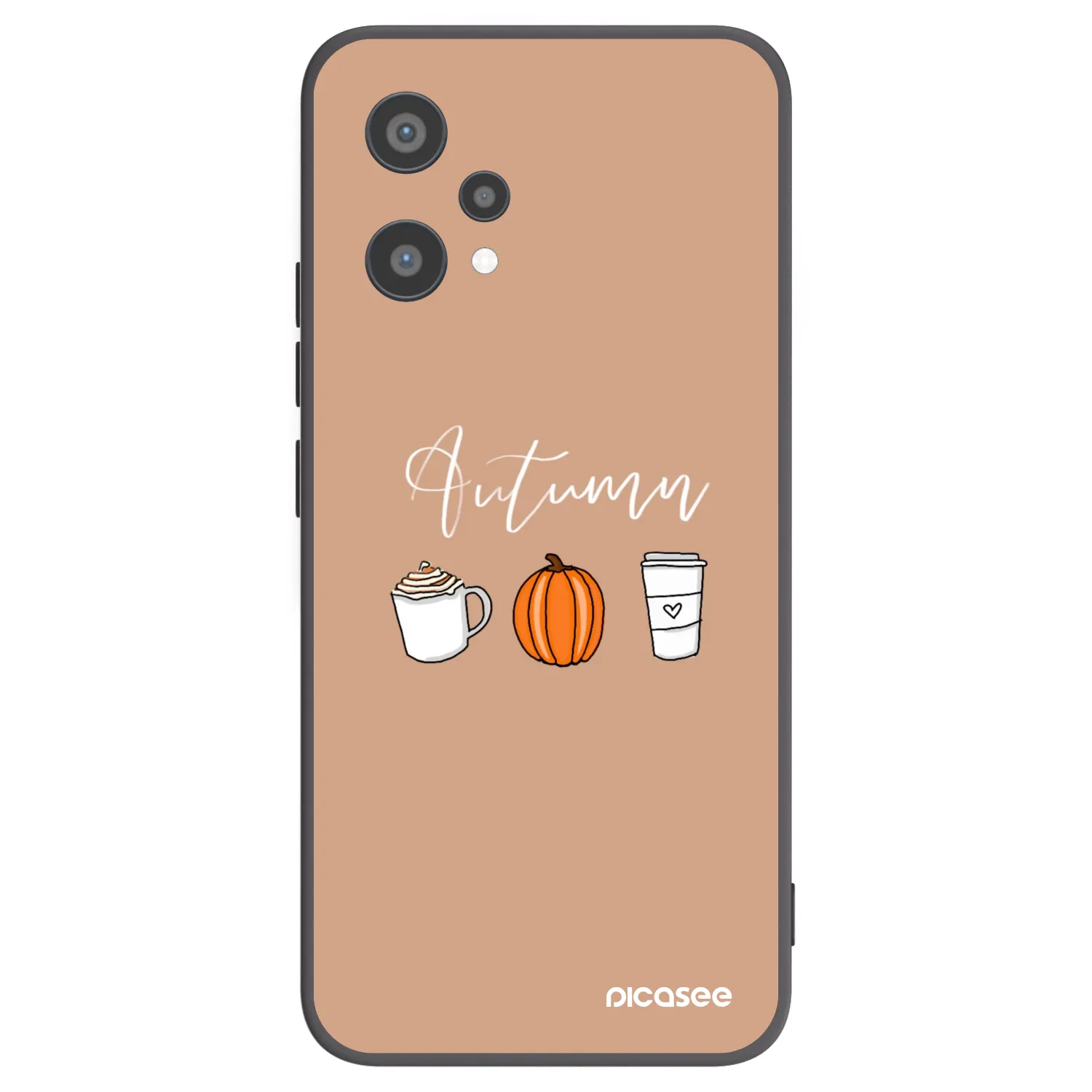 Picasee silikonový černý obal pro Realme 9 Pro 5G - Autumn