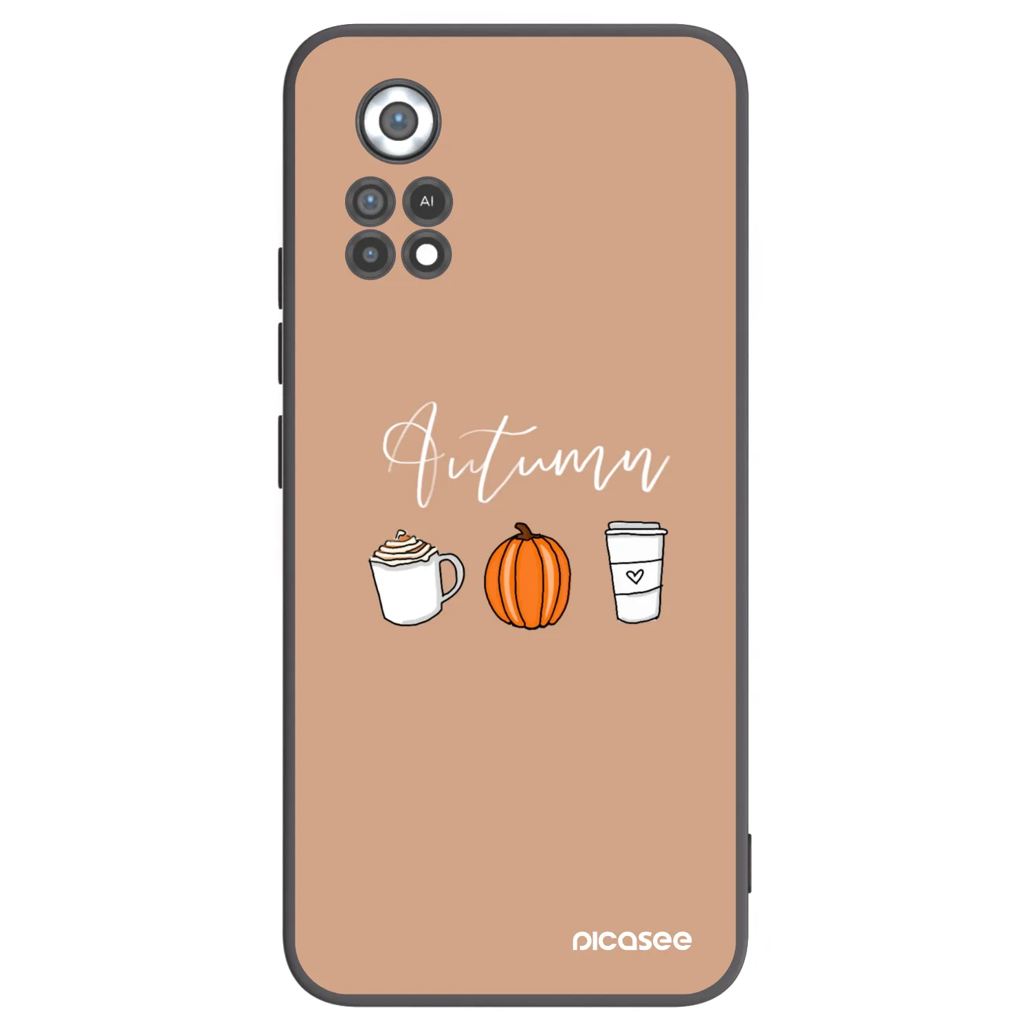 Picasee silikonový černý obal pro Xiaomi Poco X4 Pro 5G - Autumn
