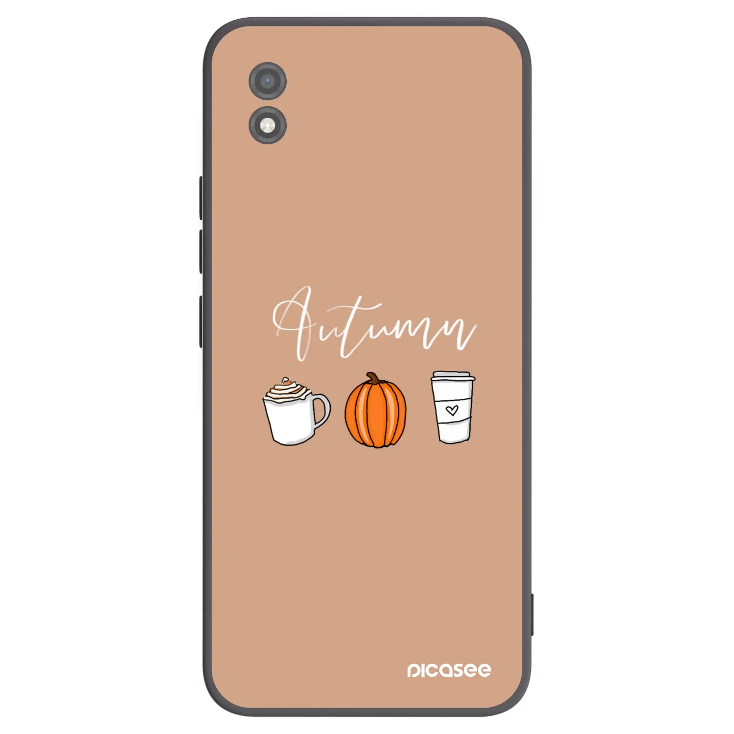 Picasee silikonový černý obal pro Realme C11 (2021) - Autumn