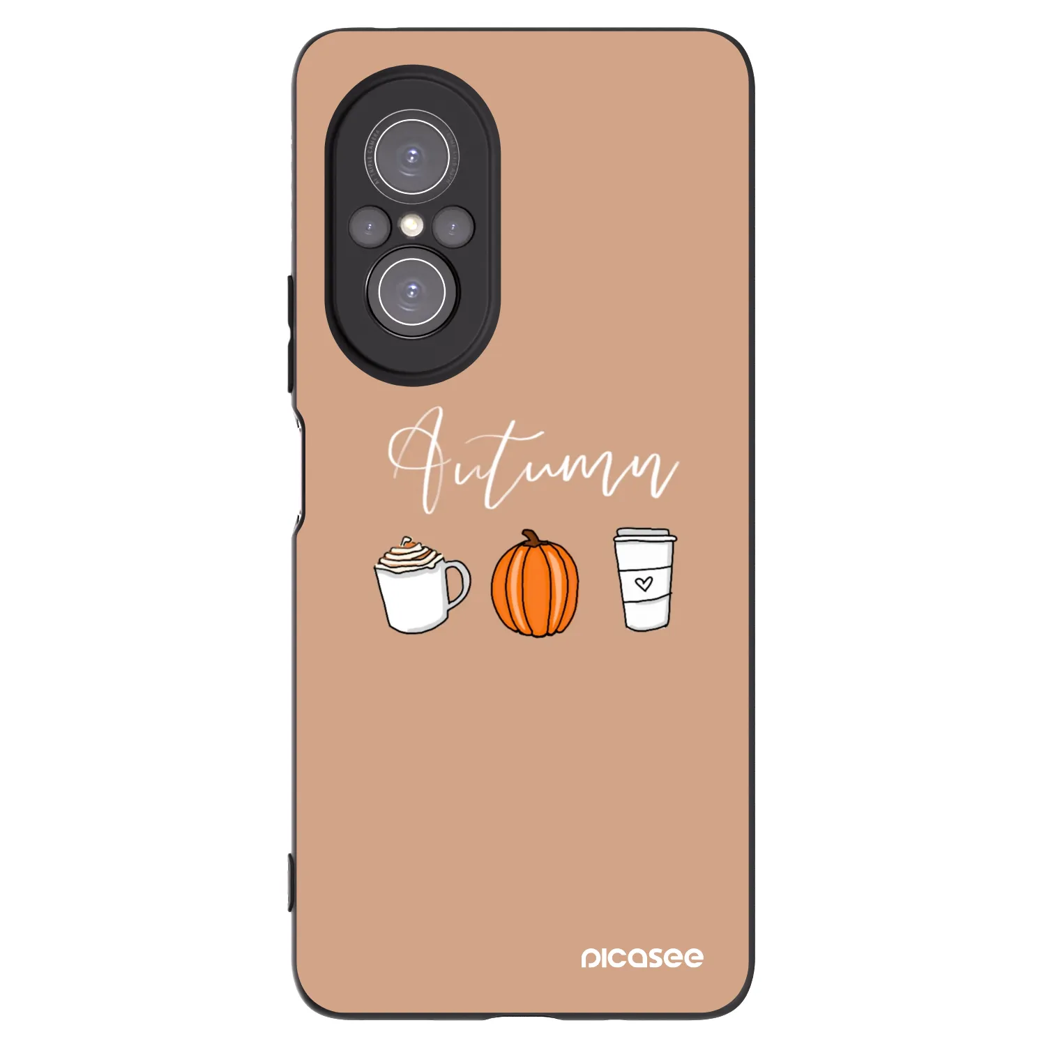 Picasee silikonový černý obal pro Huawei Nova 9 SE - Autumn